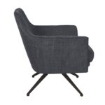 Aura Upholstered Swivel Accent Chair - Image 3