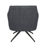 Aura Upholstered Swivel Accent Chair - Image 4