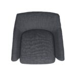 Aura Upholstered Swivel Accent Chair - Image 6
