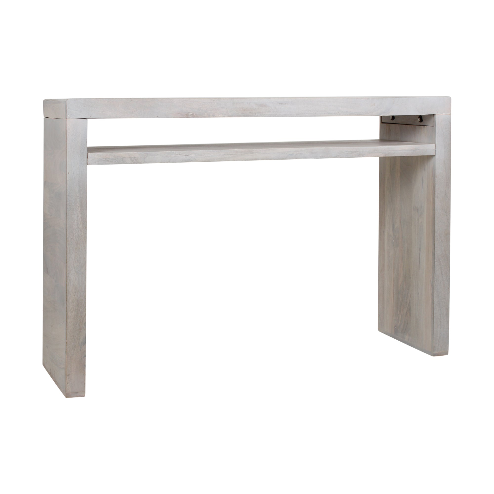 OT-3219294-WS_001 Karson Solid Wood Console Table with Lower Shelf - Image 1