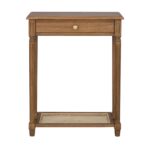 Lila Fluted Leg Solid Wood Console Table - Image 5