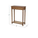 Lila Fluted Leg Solid Wood Console Table - Image 11