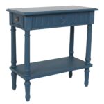 Marisol Solid Wood Side Table with Shelf - Image 9