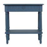 Marisol Solid Wood Side Table with Shelf - Image 11