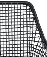 Claude Woven Rattan Outdoor Accent Chair - Image 9