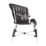 Martina Woven Rattan Outdoor Occasional Chair - Image 4