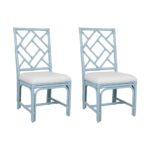 Stacie Rattan Lattice Back Dining Chair, Set of 2 - Image 25