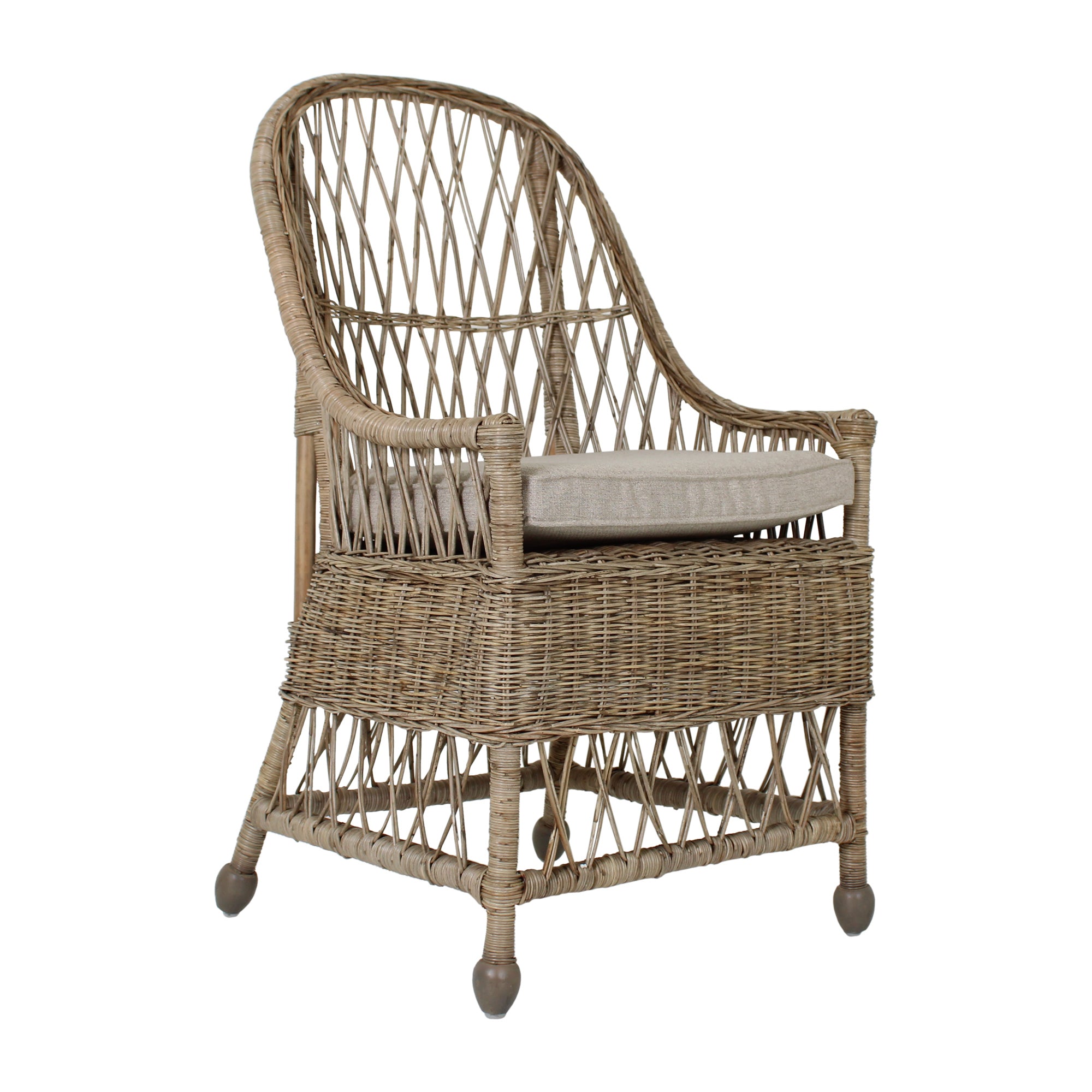 SD-70236_001 Bayside Handwoven Raffia Accent Chair - Image 1