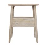 Kit Solid Mango Wood 1-Drawer Storage Side Table - Image 17