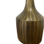 Alto Round Textured Metal Martini Accent Table - Image 4