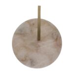 Ava Agate Stone Martini Accent Table - Image 5