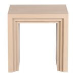 Cascade Rectangular Solid Wood Side Table - Image 4