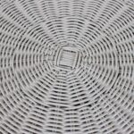 Betty Skirted Handwoven Rattan Accent Table - Image 15