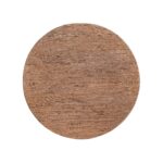 Eli Hand-Carved Solid Wood Side Table with Twig Base - Image 4