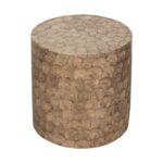 Tasi Round Capiz Shell Accent Table - Image 7