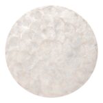 Tasi Round Capiz Shell Accent Table - Image 5