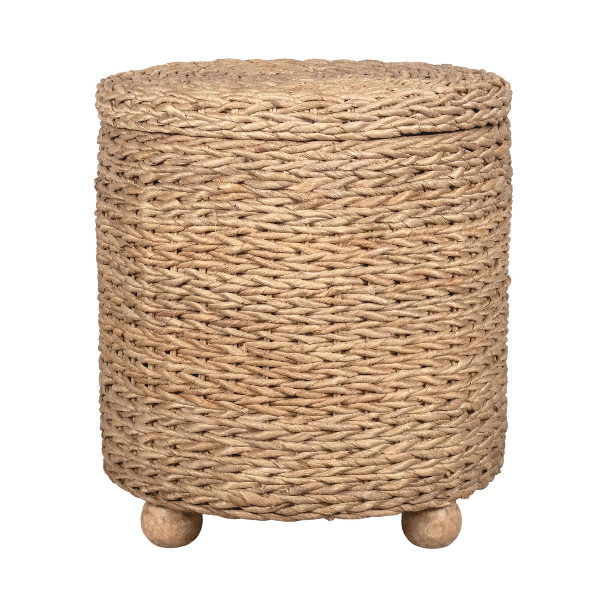 ST-70883-BD_001 Delilah Round Woven Storage Side Table - Image 1