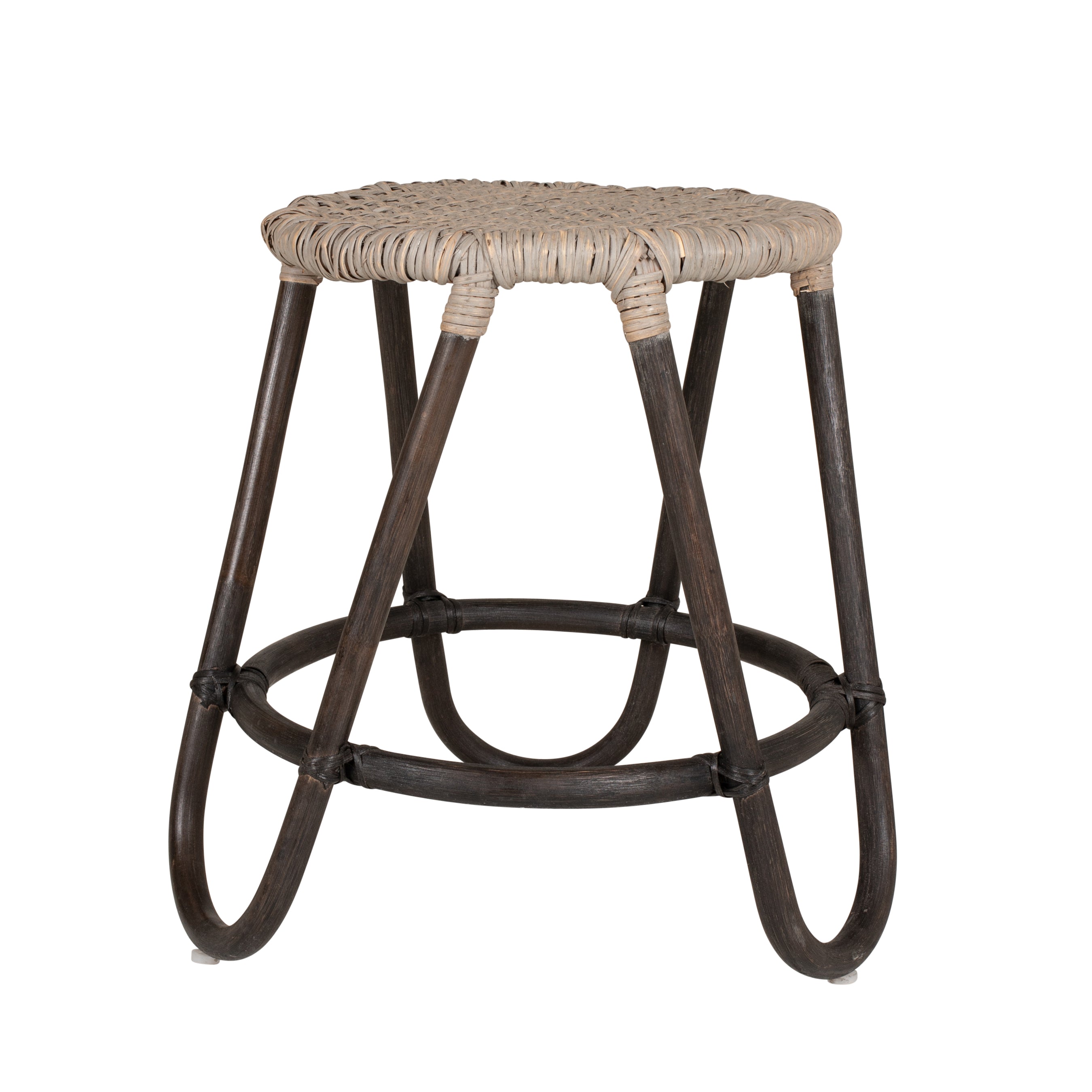 ST-74112-BG Alana Handwoven Rattan Side Table - Image 1