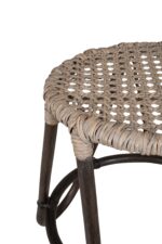 Alana Handwoven Rattan Side Table - Image 3