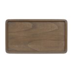 Asura Bayur Wood Side Table with Woven Rush Shelf - Image 6