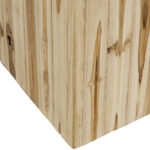 Harper Solid Teak Block Accent Side Table - Image 3