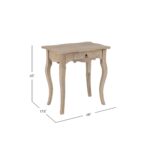 Benton Solid Wood 1-Drawer Accent Table - Image 8