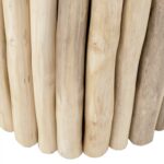 Stanley Organic Teak Branch Drum Side Table - Image 3