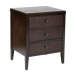 Webb Solid Wood 3-Drawer Nightstand - Image 13