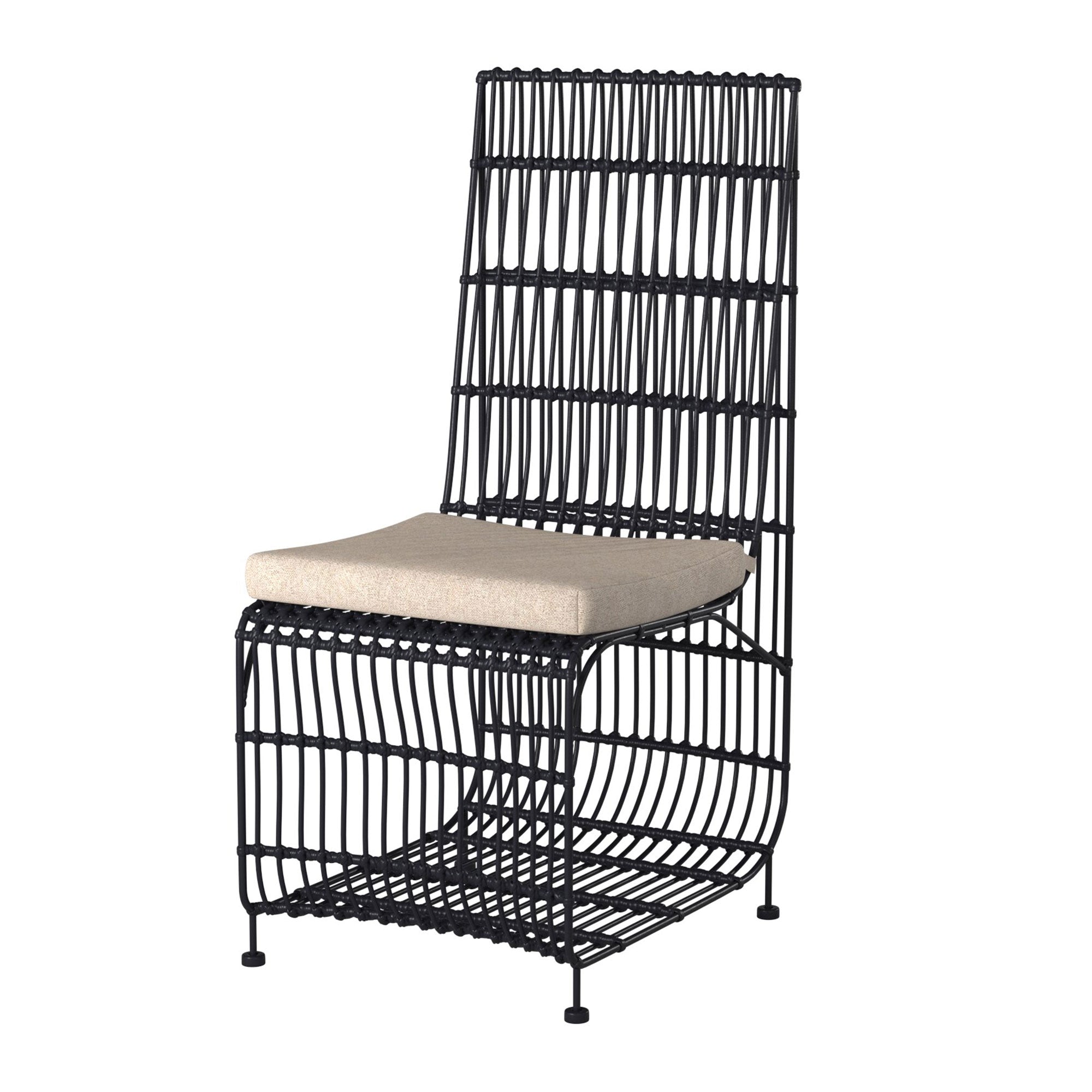 UT-MV101-BL_007 Marvel Rattan Dining Chair - Image 1