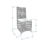 Marvel Rattan Dining Chair - Image 13