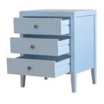 Webb Solid Wood 3-Drawer Nightstand - Image 6