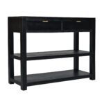 Jade Solid Wood 2-Drawer Console Table