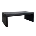 Jasper Waterfall Edge Solid Wood Coffee Table