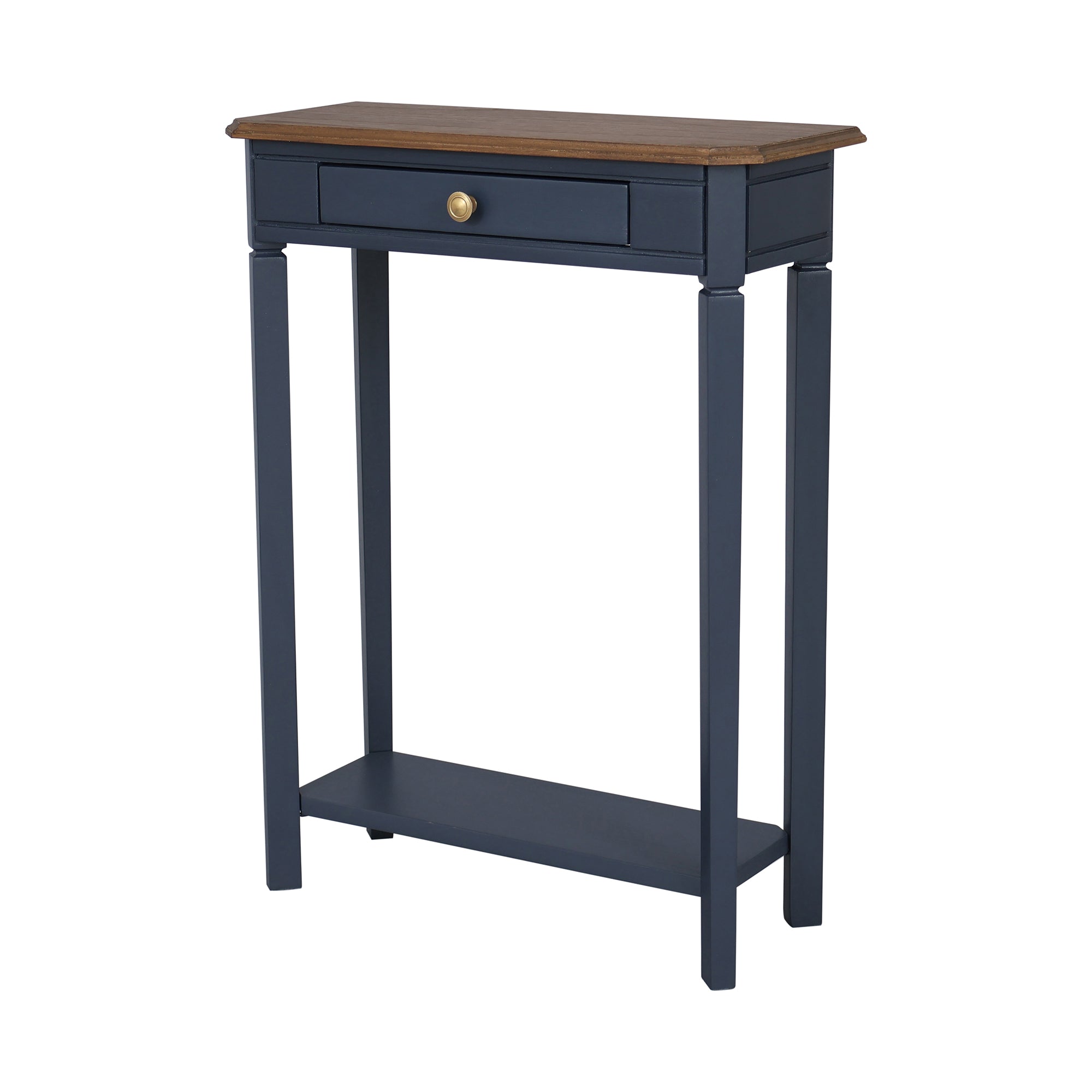 media_dbeaae1f-93c5-4be3-93ed-a91fe2551506 Charlotte Bayur Wood Console Table with Storage Drawer - Image 1